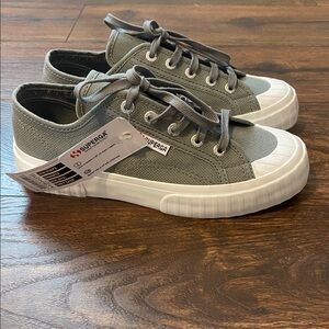 Superga Sage Green Sneakers NWT